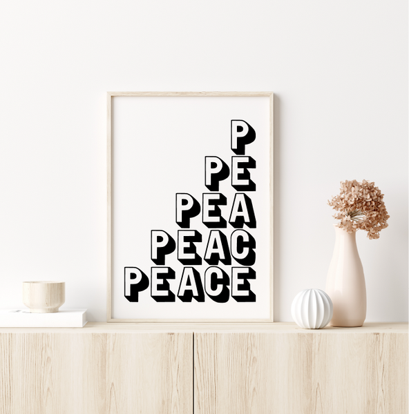 'Peace' Print