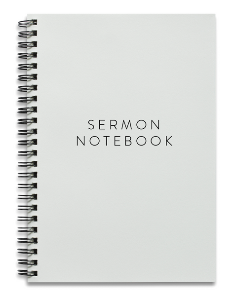 Sermon Notebook