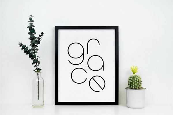 'Grace' Print