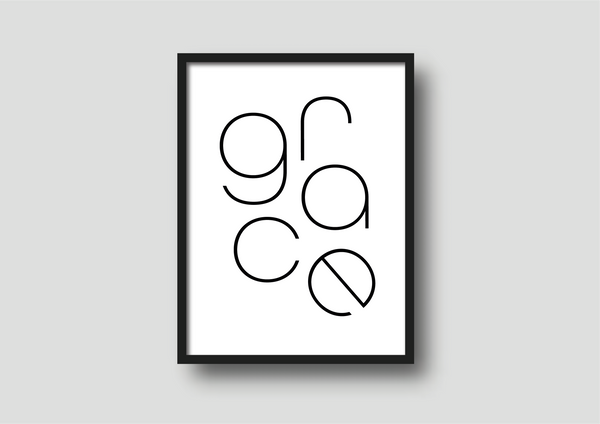 'Grace' Print