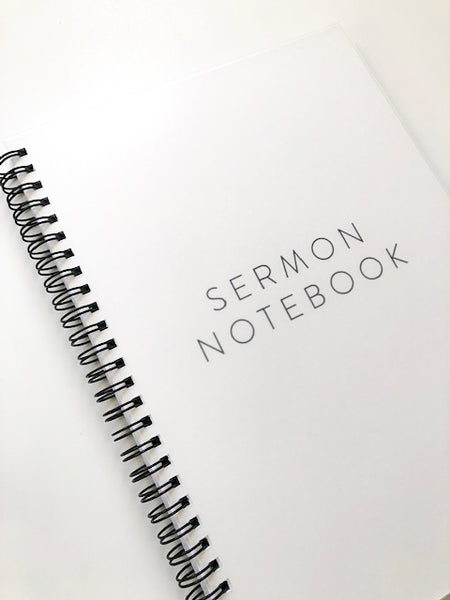 Sermon Notebook