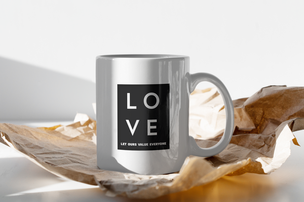 'LOVE' White Mug - PRE-ORDER