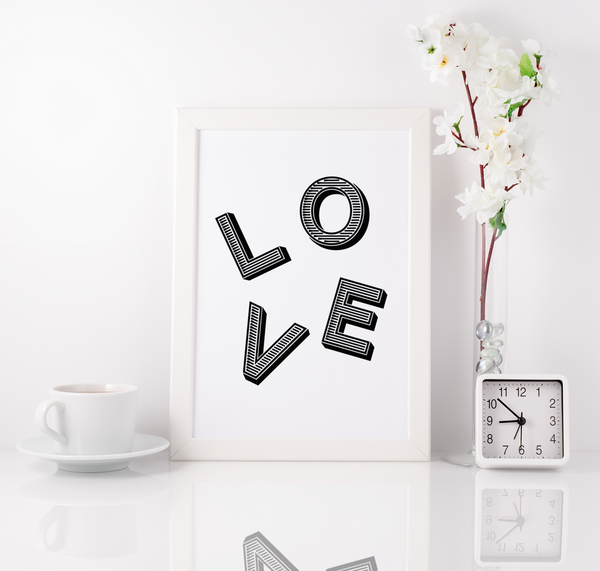 'Love' Print