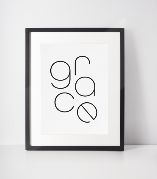 'Grace' Print