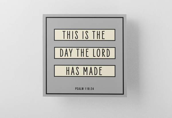 'This Is The Day The Lord Has Made' Greeting Card