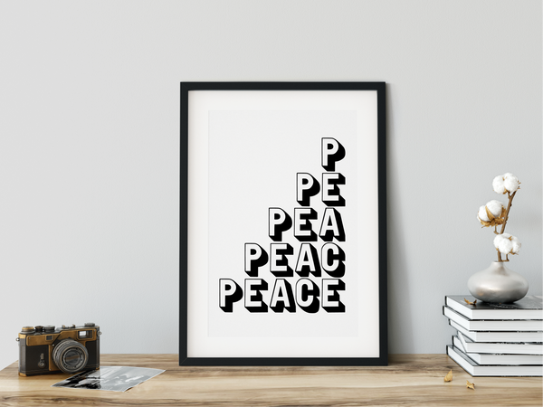 'Peace' Print